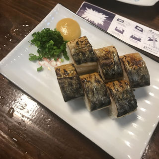炙りしめ鯖寿司(パーラー 小やじ )