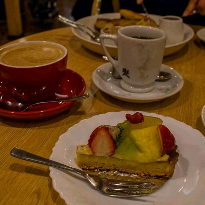 ケーキセット(前田珈琲 本店 （マエダコーヒー）)