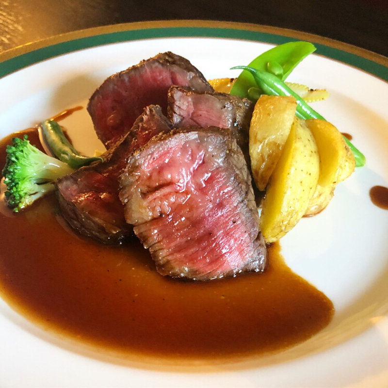 ステーキ(嵐山 琥珀堂 )