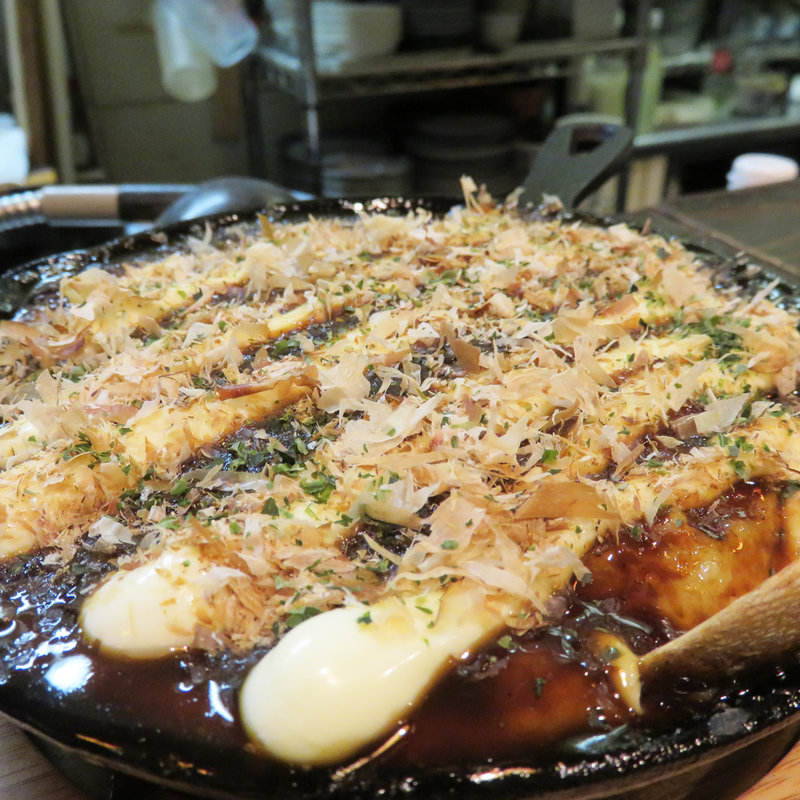 山芋鉄板(酒呑横丁 てし)