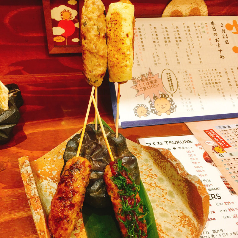 つくね盛り合わせ(契約農場直送 ゆうゆう 大阪港店)