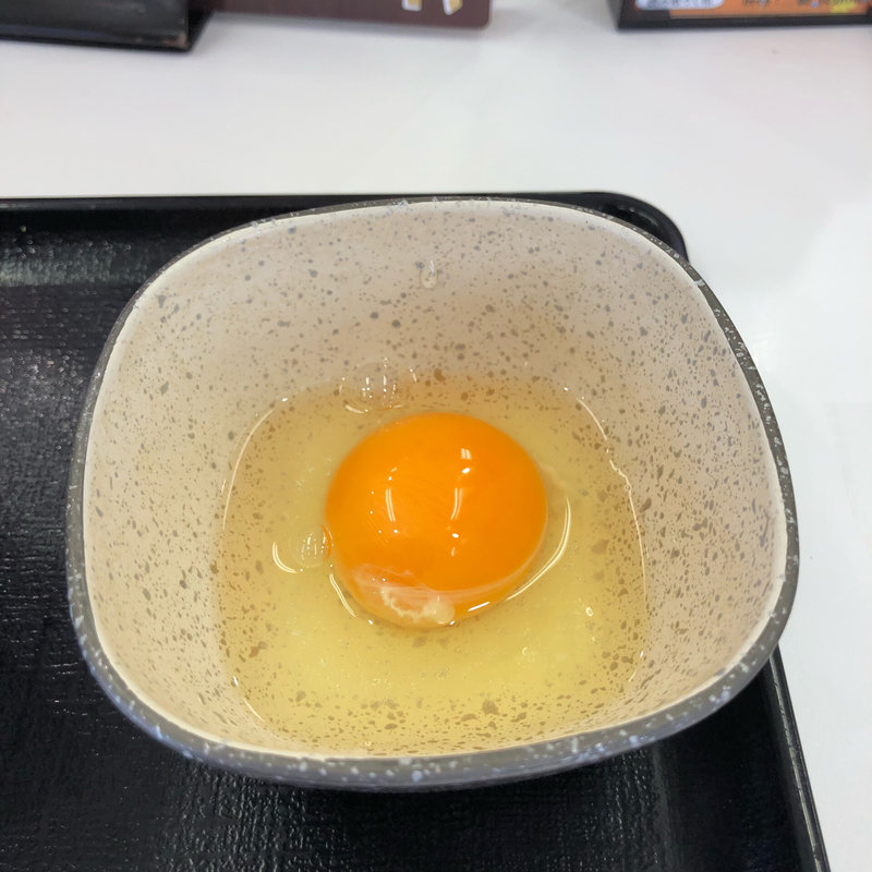 玉子(吉野家 ザビエル公園店)