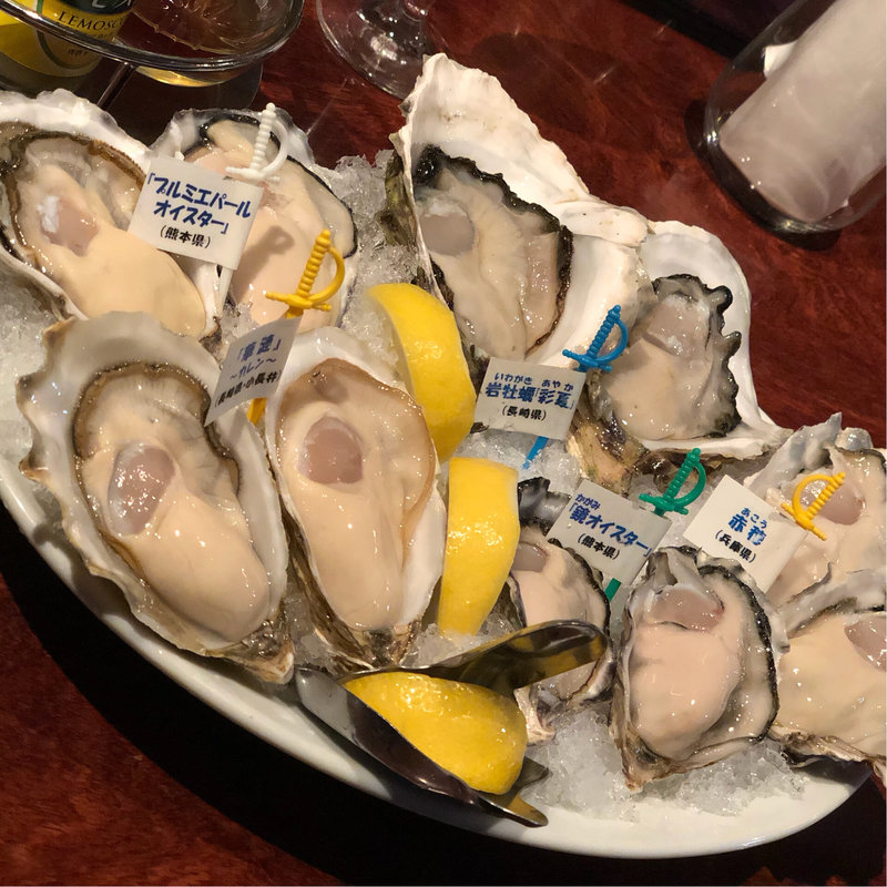 牡蠣五種盛り(ジャックポット 下北沢 （Jack-PoT）)