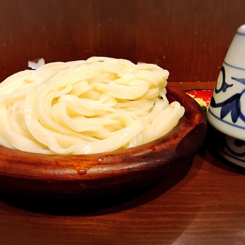 ざるうどん(讃岐うどん 麺喜やしま 円山町店)