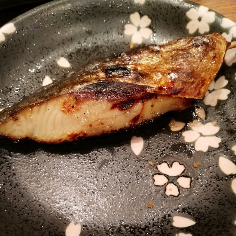 さわらの西京焼(魚串さくらさく 人形町総本店)