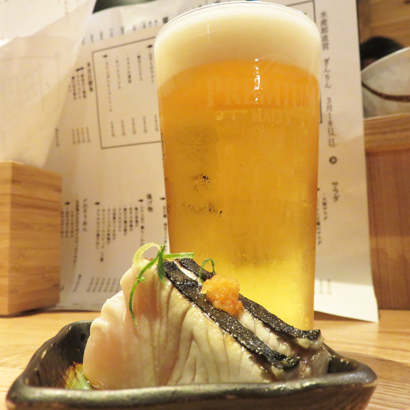 生ビール(水産卸直営酒場ぎんりん)