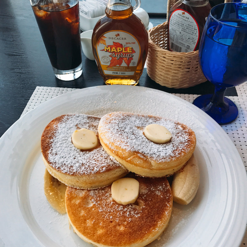 ニューオータニオリジナルパンケーキ〜バナナ添え〜(下町DINING&CAFE THE sea)