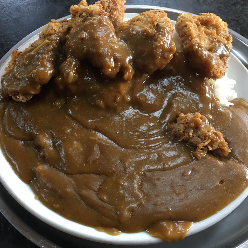 ヒレカツカレー(美富士食堂 （みふじしょくどう）)