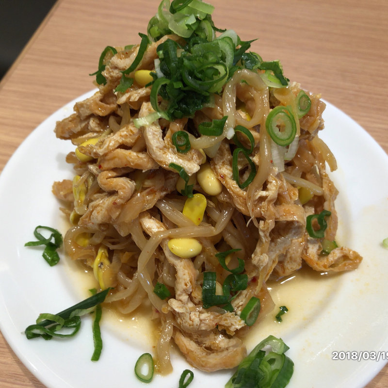 豆もやし和え物(鼎泰豊 シャポー船橋店)