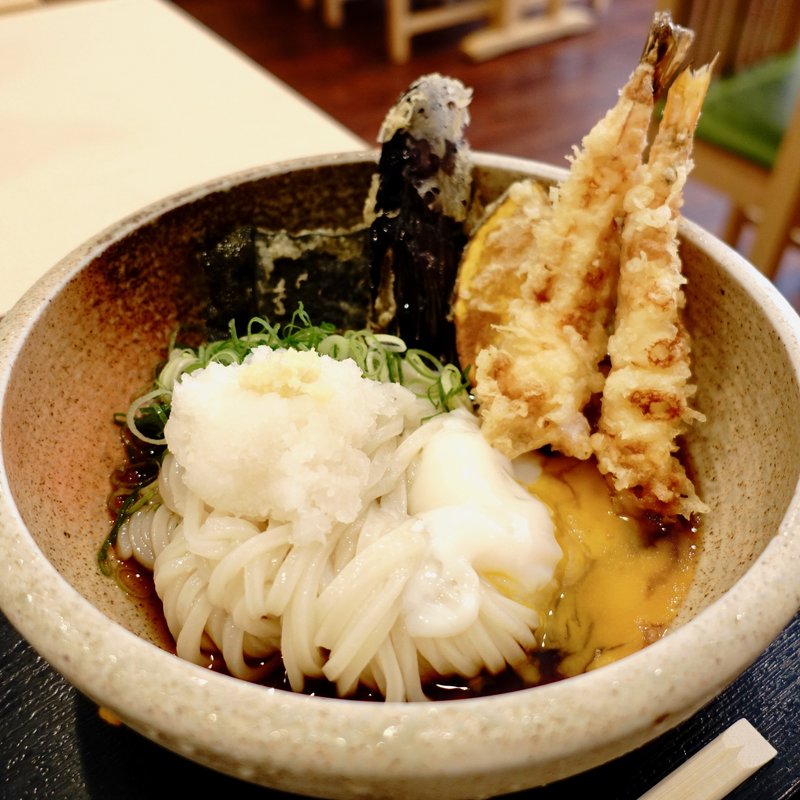 天ぷらぶっかけ(饂飩 きち )