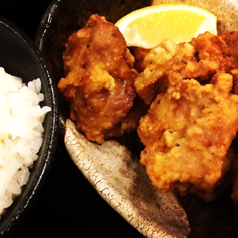唐揚げ定食(有頂天酒場 まつり 梅田店)