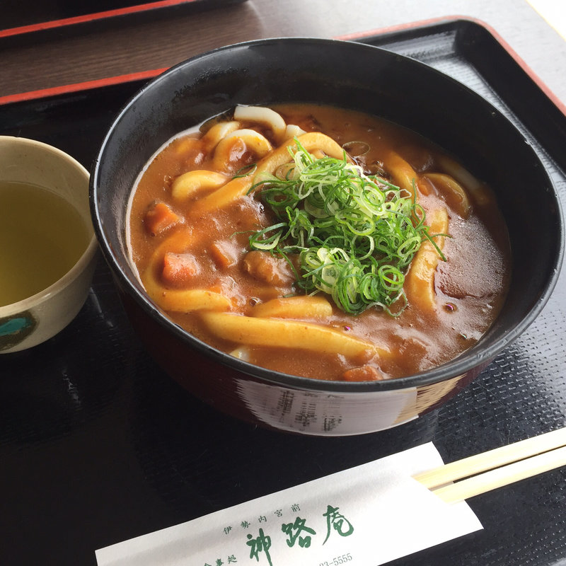 伊勢のカレーうどん(神路庵 )