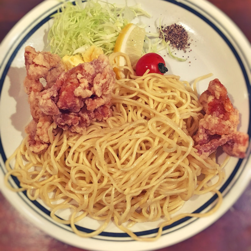 から揚げ弁当ご飯なし(麺道はなもこし)