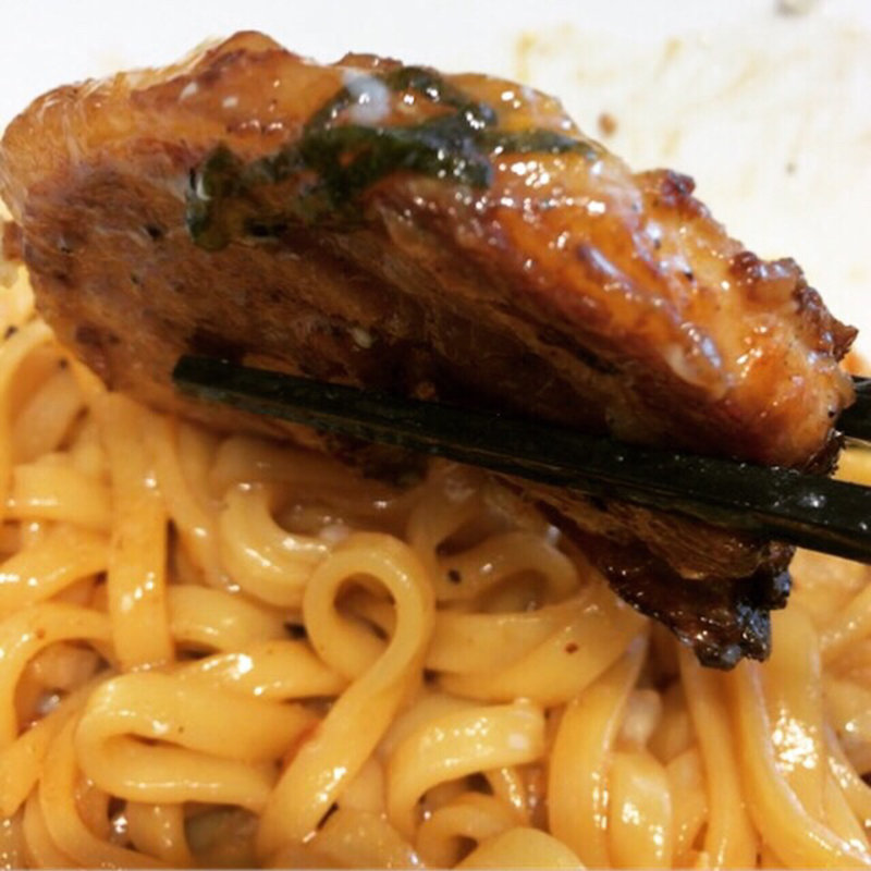 まぜそば(頑者 グランエミオ所沢店)