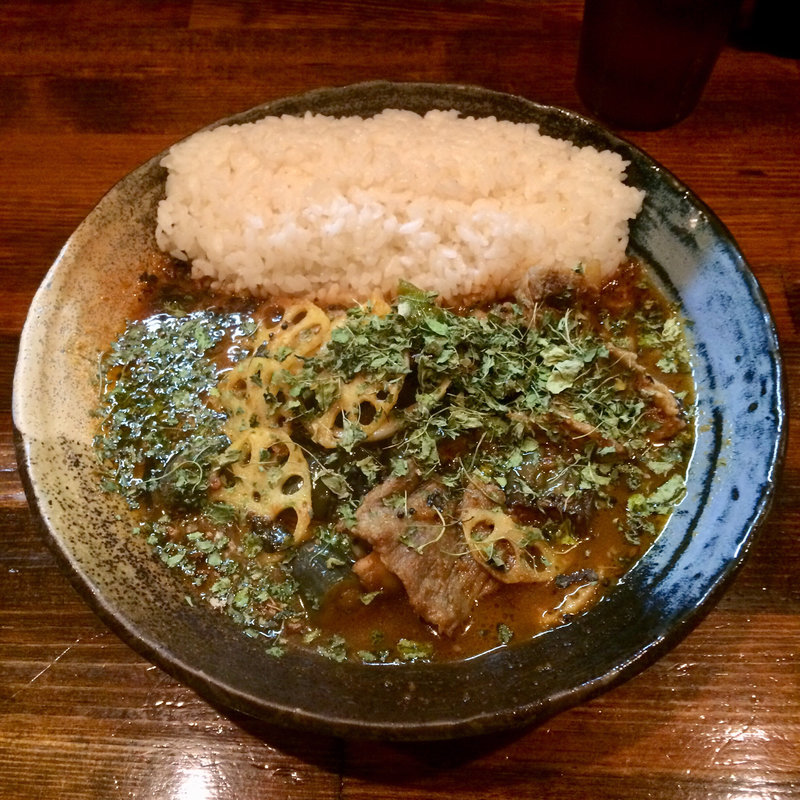 インド風カレー（牛すじ＋野菜）(カレーノトリコ )