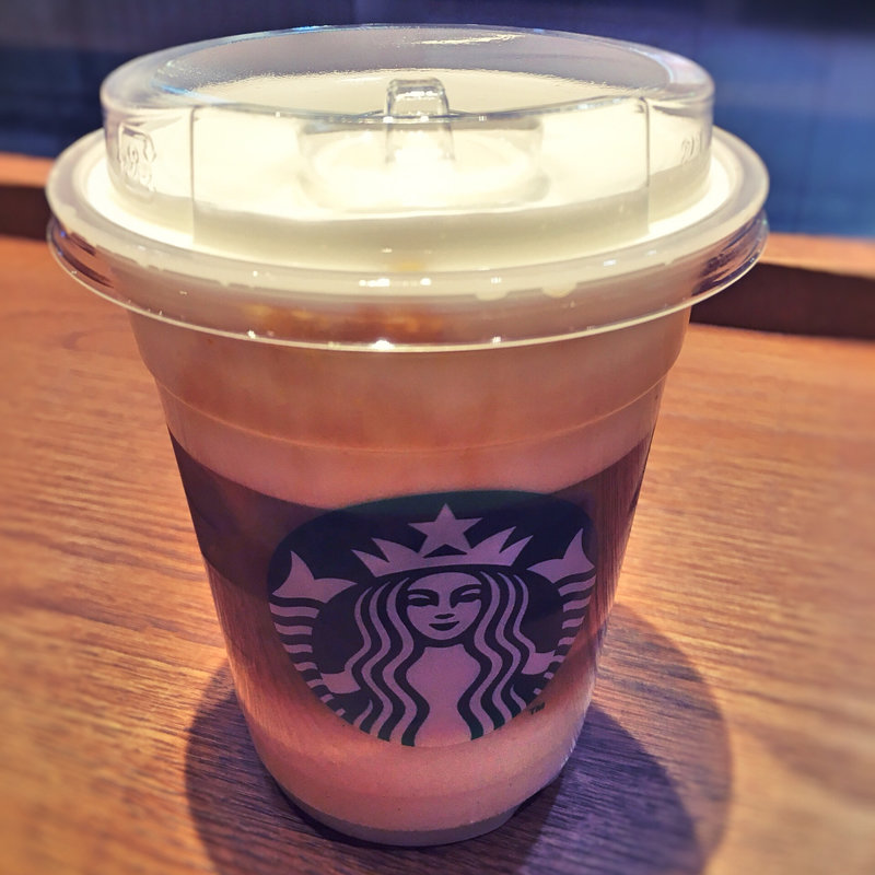 アイス ムース フォーム ラテ(スターバックスコーヒー 福岡赤坂門店)