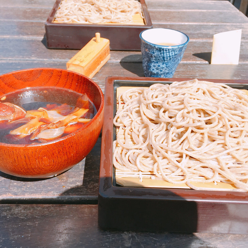 鴨煮込みそば(軽井沢 川上庵)