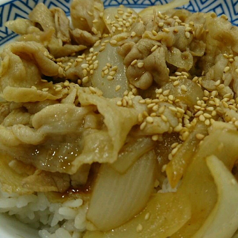 新味豚丼(アタマの大盛)(吉野家 兵庫駅店 )