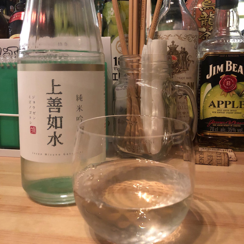 純米吟醸 上善如水(85cafe（ハコカフェ）)