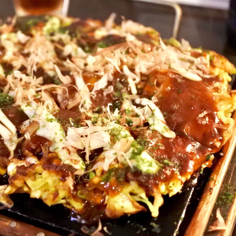 ミックスもだん(お好み焼き 花)