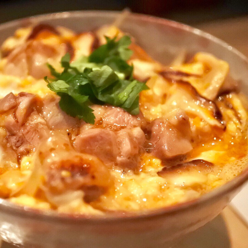 鶏飯親子丼(鶏割烹 ならや)