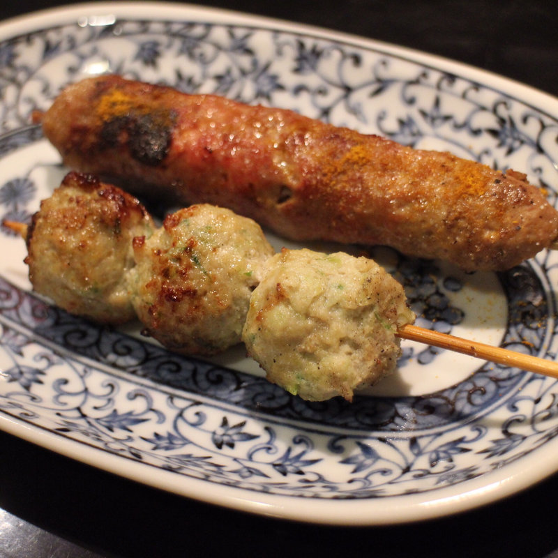 つくね（ニラ入り）(炭焼居酒屋 かつ鳥)