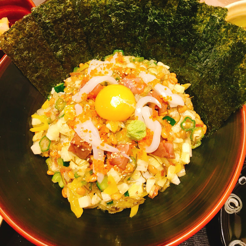 15種バクダン丼(五島人 田町店)