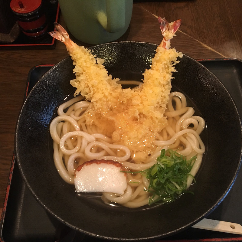 えび天うどん(情熱うどん 讃州 （じょうねつうどん さんしゅう）)