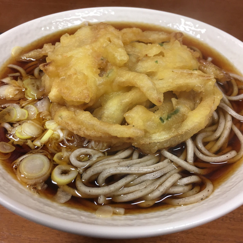 かき揚げそば(わんぱく )