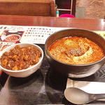 辛口担々麺+ミニ麻婆豆腐