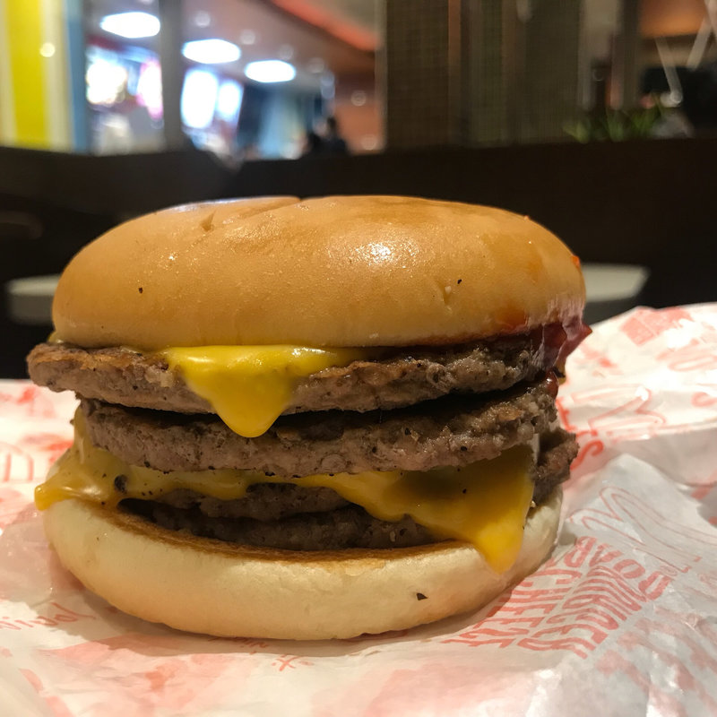 ダブルチーズバーガー(マクドナルド 内環豊中店)