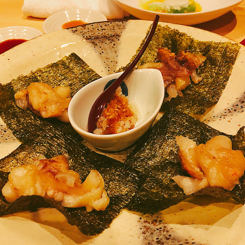 骨取りました。豚足焼(食堂えぶりお )