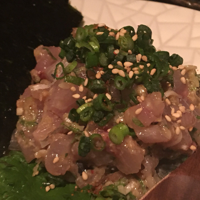 鯵のなめろう(晴レ。 )