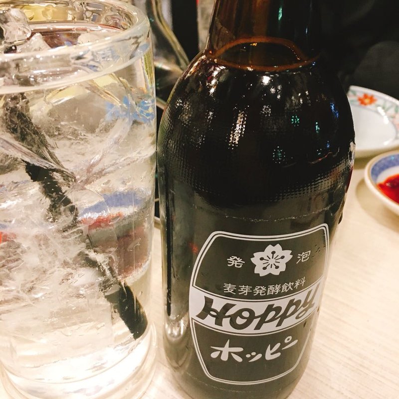 ホッピー黒(屋台屋　博多劇場　大井町店)