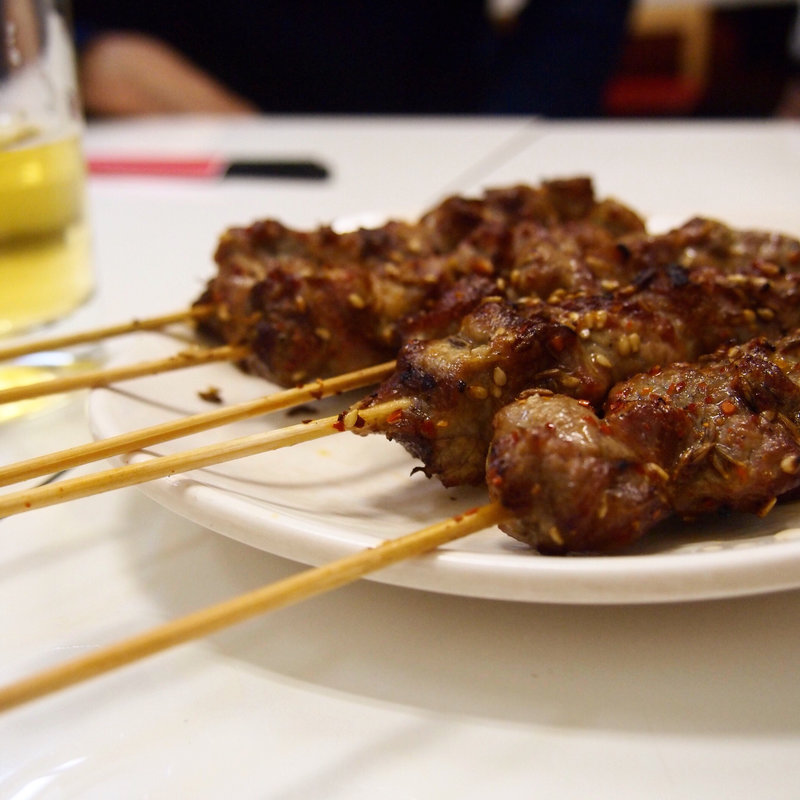 羊肉串 5本(味坊 （アジボウ）)