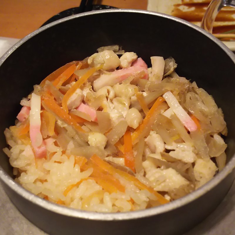 とり釜飯(鳥貴族 武蔵中原店)