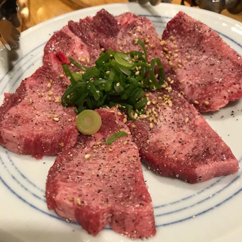 タン塩(焼肉はなふさ)