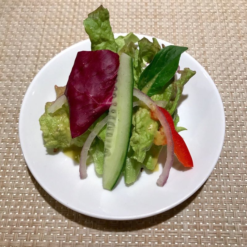 簡単なサラダ(アザミ)