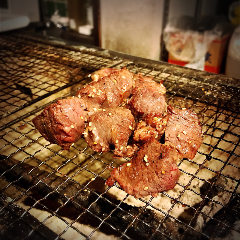 サイコロステーキ(いが嵐倉庫 )