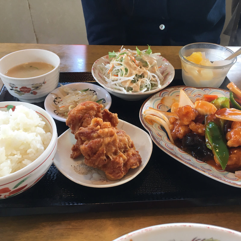 酢豚セット(台湾料理　全家福 )