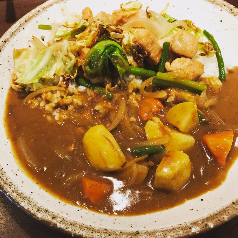 鶏ちゃんカレー（プラスやさい）(カレーハウス CoCo壱番屋 JR綾瀬駅西口店)