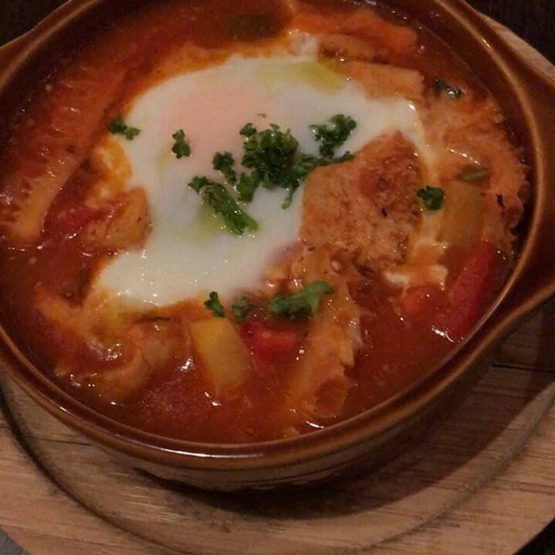 トリッパのトマト煮込み(EuropeanBar Kuru)