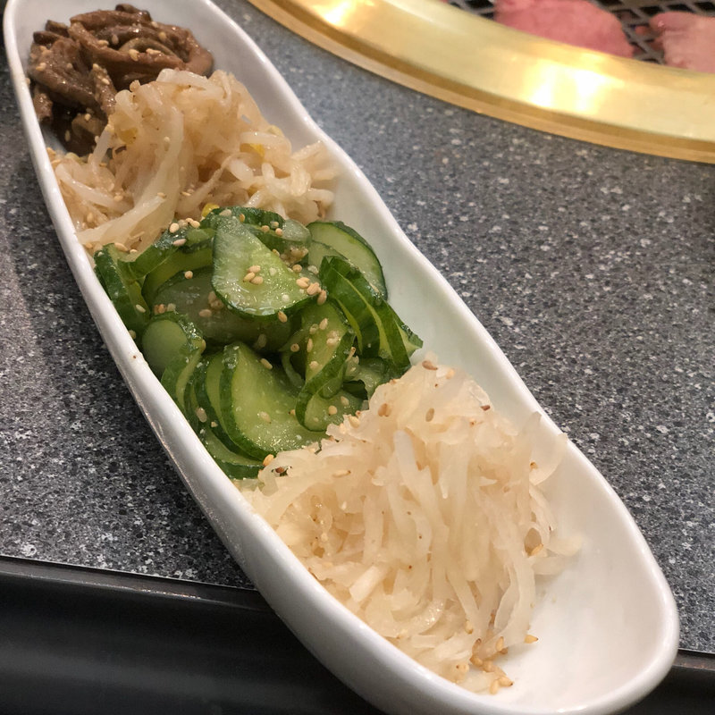 ナムル（四種の味つけ野菜盛り合わせ）(焼肉ＫＡＮ （カン）)