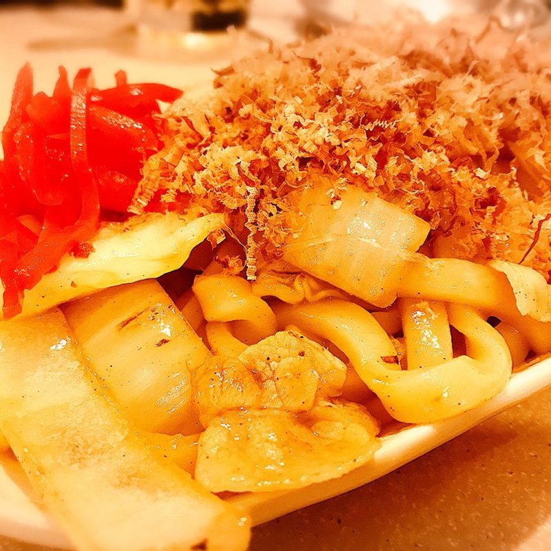 焼うどん(串カツ田中 五反田店 )