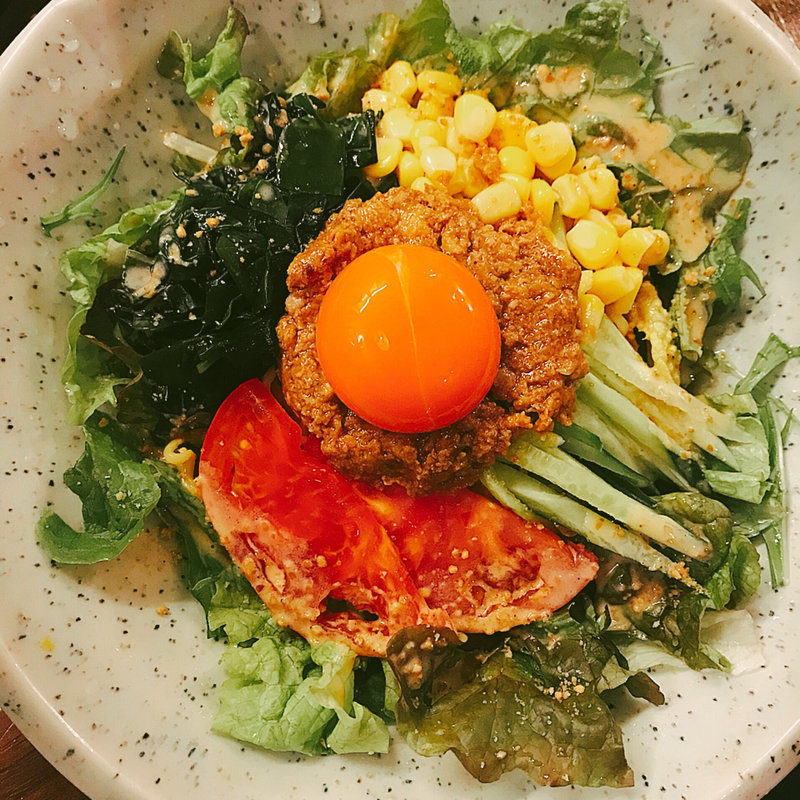 北海道ラーメンサラダ(北海道シントク町 塚田農場 品川港南口店)