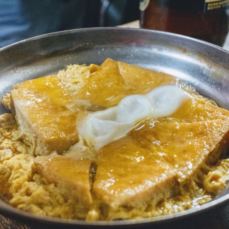 生揚げ玉子とじ(豊田屋 )