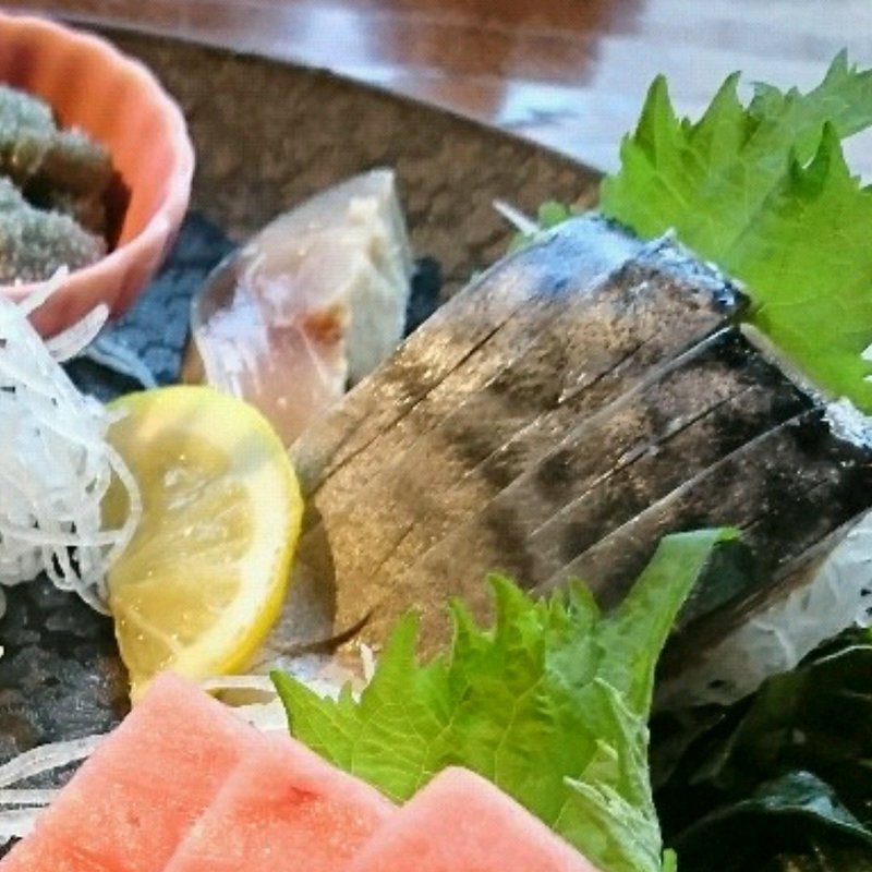 自家製シメサバ(北海料理 古艪帆来（コロポックル）)