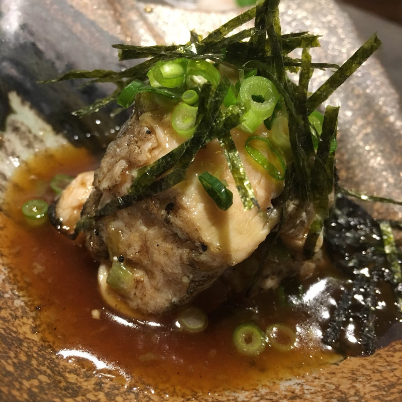 あぶりささみ 山葵和え(酒佳蔵)