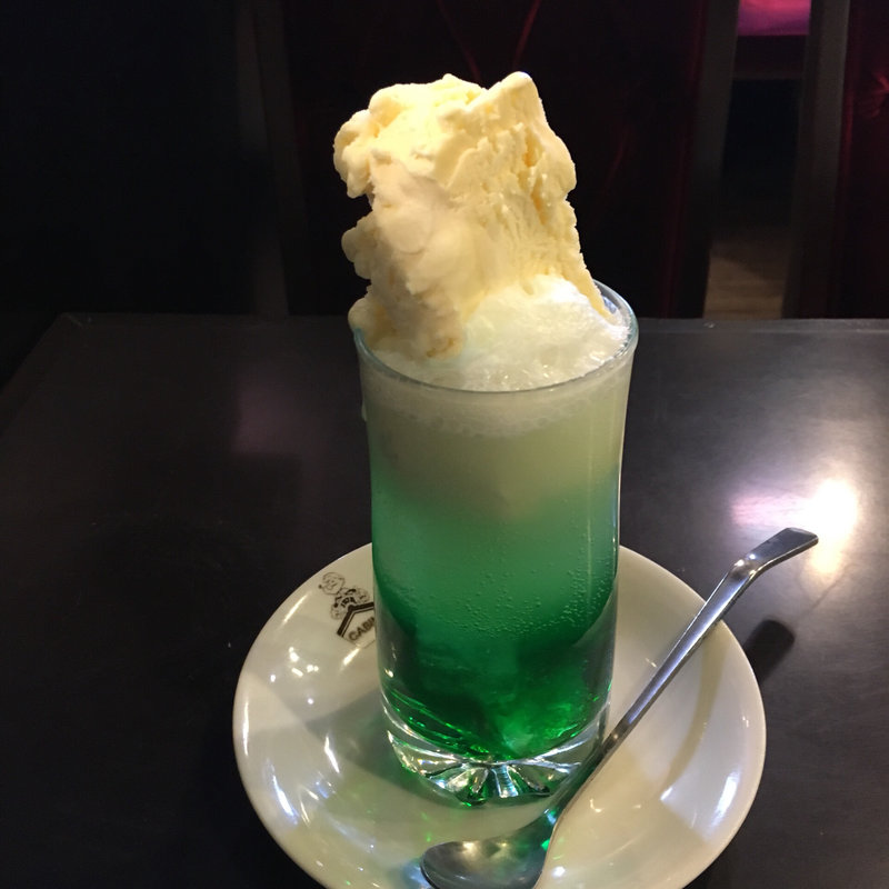 クリームソーダ(珈琲艇 キャビン)