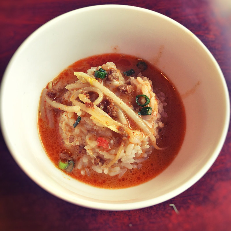 ゴマ薫る空海ラー麦 担々麺(追い飯付き)(拉麺 空海)